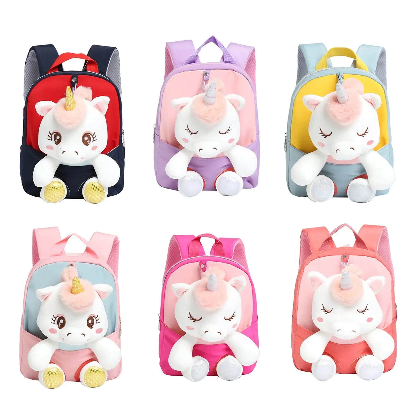Toddler Backpack Stuffed Unicorn Toys Kids Backpacks for Girls Lightweight Preschool Backpack for Kids Toddlers School Bag