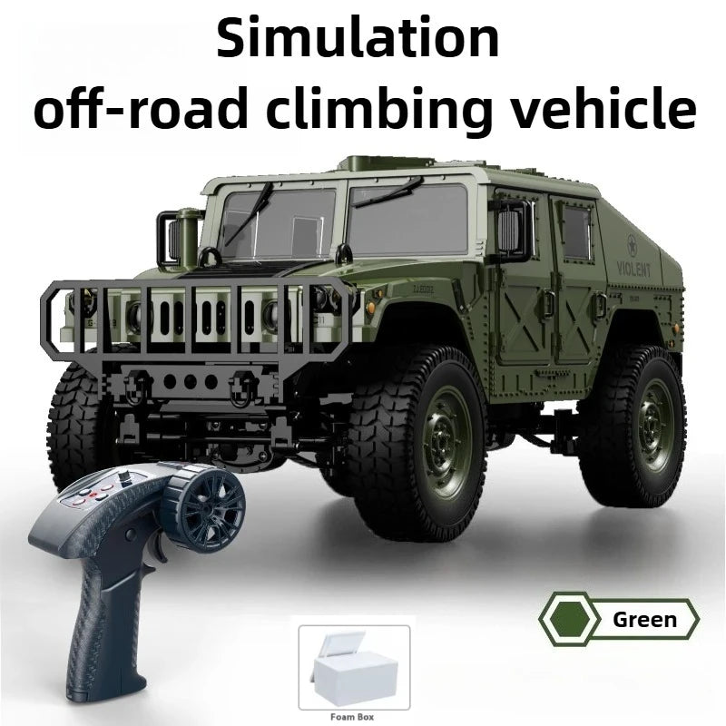 JJRC C8835 1:16 4x4 Remote Control Car - All-Terrain Off-Road Climber with LED Lights for Off-Road Adventure Toy Gift for Kids