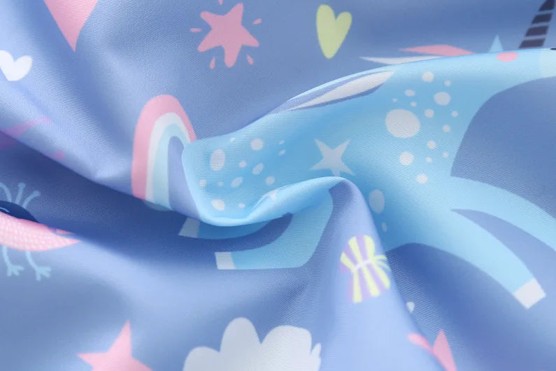 Fashion Kawaii Children's Jackets for Boys Girls Pink Blue Autumn Clothes 1 to 2 3 4 5 6 7 8 9 Years 2024 Kids Hoodie Waterproof