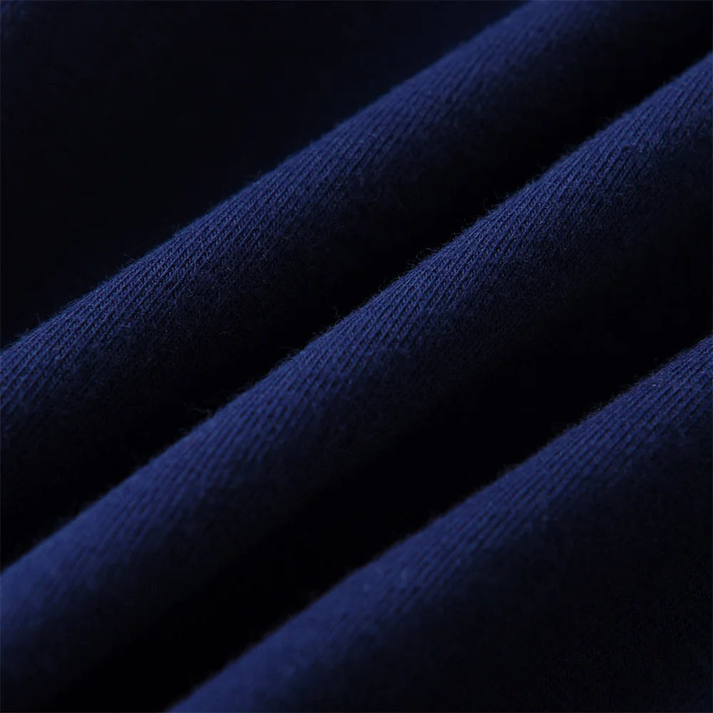 VIKITA Girls Casual Cute Long Sleeve Cotton T Shirt O Neck Squirrel Floral Print Navy Blue Tops Cotton Daily Wear Kids Clothing