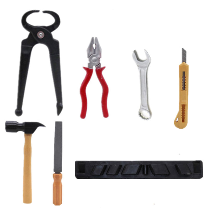Kids Toys Simulation Repair Tools Set for Boy Safe Plastic Children Maintenance Tools Screwdriver Hammer Tongs Pretend Play Toy