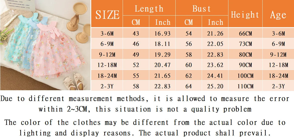 Summer New Princess Style Baby Girl Dress, Floral Chiffon Children'S Sleeveless Clothes For Birthday Parties (0-3 Years Old)