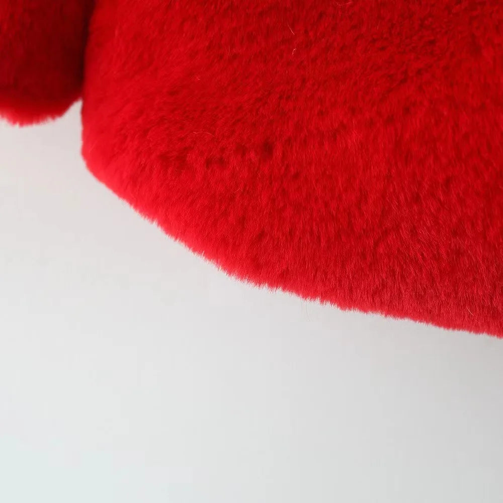 Winter New Sweet Black Bow Baby Girl Coat, Simple Style Thickened Warm Children'S Clothing (9 Months -3 Years Old)