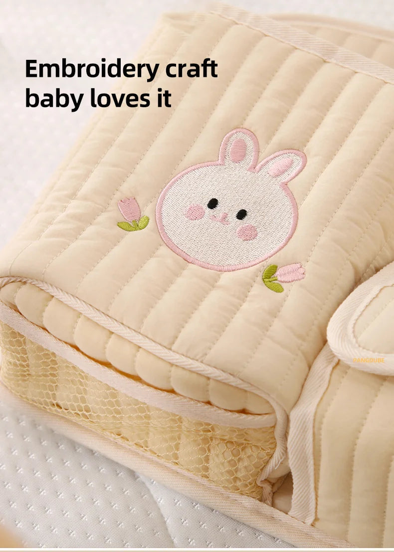 PANGDUBE Baby Diaper Organizer Crib Hanging Storage Bag for Baby Accessories Stroller Organizer Diaper Stackers & Caddies