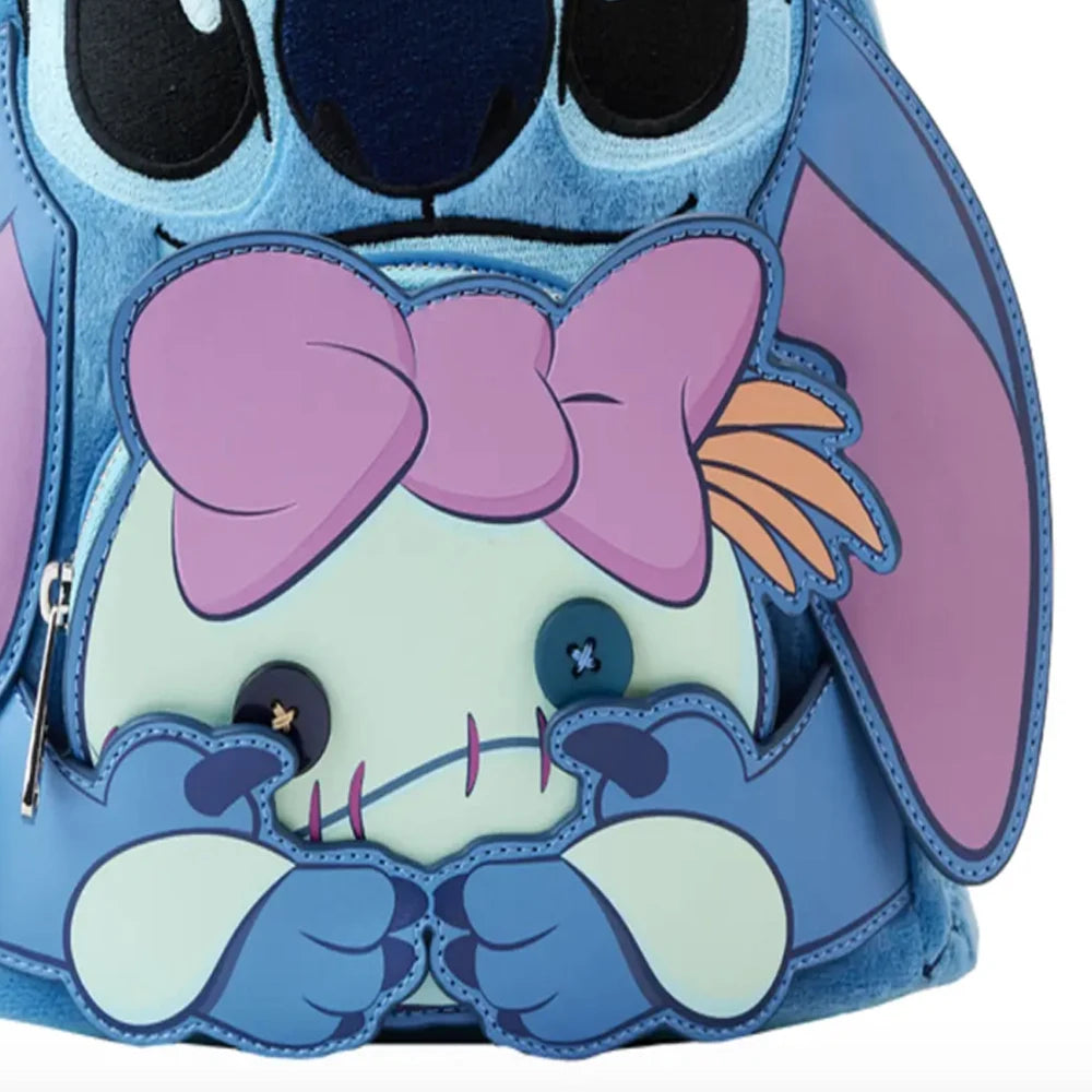 Loungefly Disney Stitch Sleeping Bed Mini Backpack Wallet