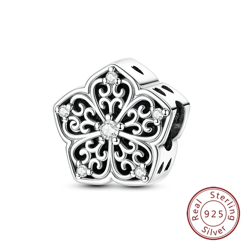 925 Sterling Silver Charms Firefly Cat Dog Coconut Charms Beads Pendant Fit Original Pendant Bracelet DIY Fine Jewelry For Women