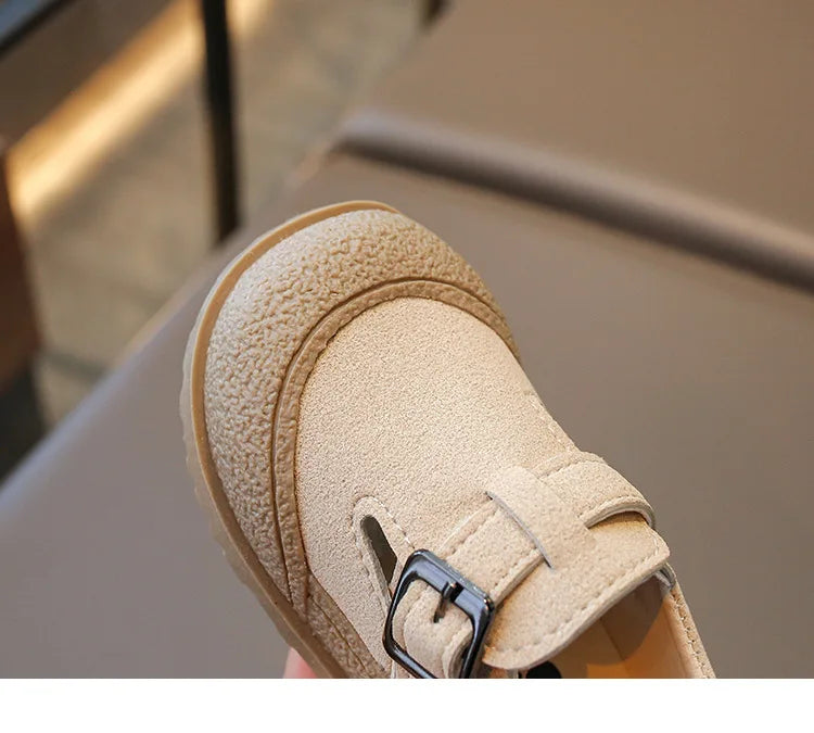 Boys' Boken Shoes Soft Soled Children's Shoes 2025 New Arrivals 0-1 years old Children's Sports Shoes Fashion Retro Bean Shoes