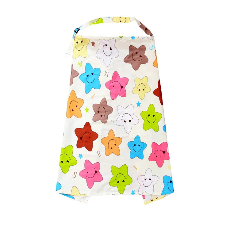 100*70cm Cute Cartoon Newborn Baby Cape for Feeding For Infants Mum Nursing Breastfeeding Cover Mother Lactation Apron
