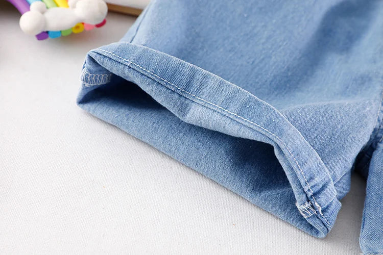 New Summer Baby Girls Clothes Suit Children Boys Fashion Cartoon T-Shirt Shorts 2Pcs/Sets Toddler Casual Costume Kids Tracksuits