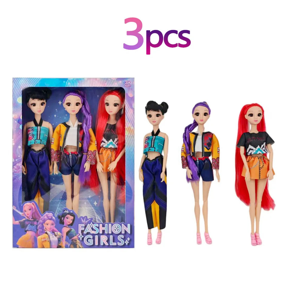 HOT Kpop Demon Hunters Action Figure Toy Derpys Tiger Rumi Mira Zoey Sussy Figurine Doll For Fans Christmas gifts ﻿