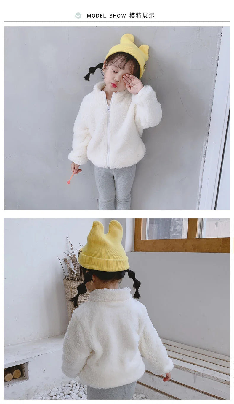 New Fashion Toddler Winter Overalls Children's Girls Clothing Baby Jacket Boys Sweatshirts Infant Casual Costume Kids Sportswear