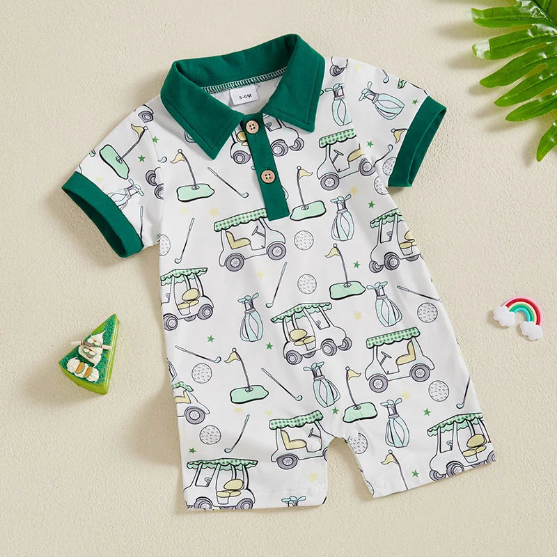 Toddler Boys Striped  Shirt Short Sleeve Turn Down Collar Button Up Casual Top with Pocket