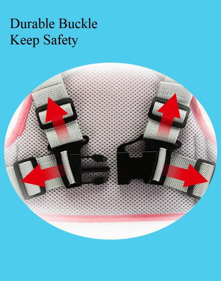 PANGDUBE Kids Motorcycle Safety Harness Adjustable Strap Belt for Electric Cars Bikes Anti-Fall Baby Cycling Strap Kids Gear
