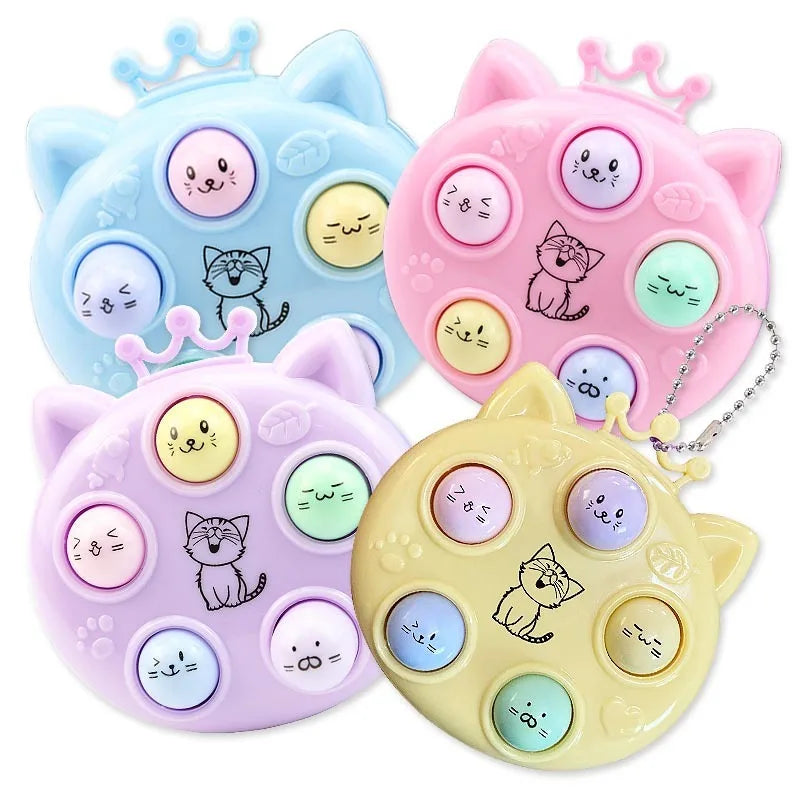 Whack A Mole Game,Decompression Toys for Kids,Intellectual Game Machine Children's Decompression Toy Cartoon Whack-a-mole Toy