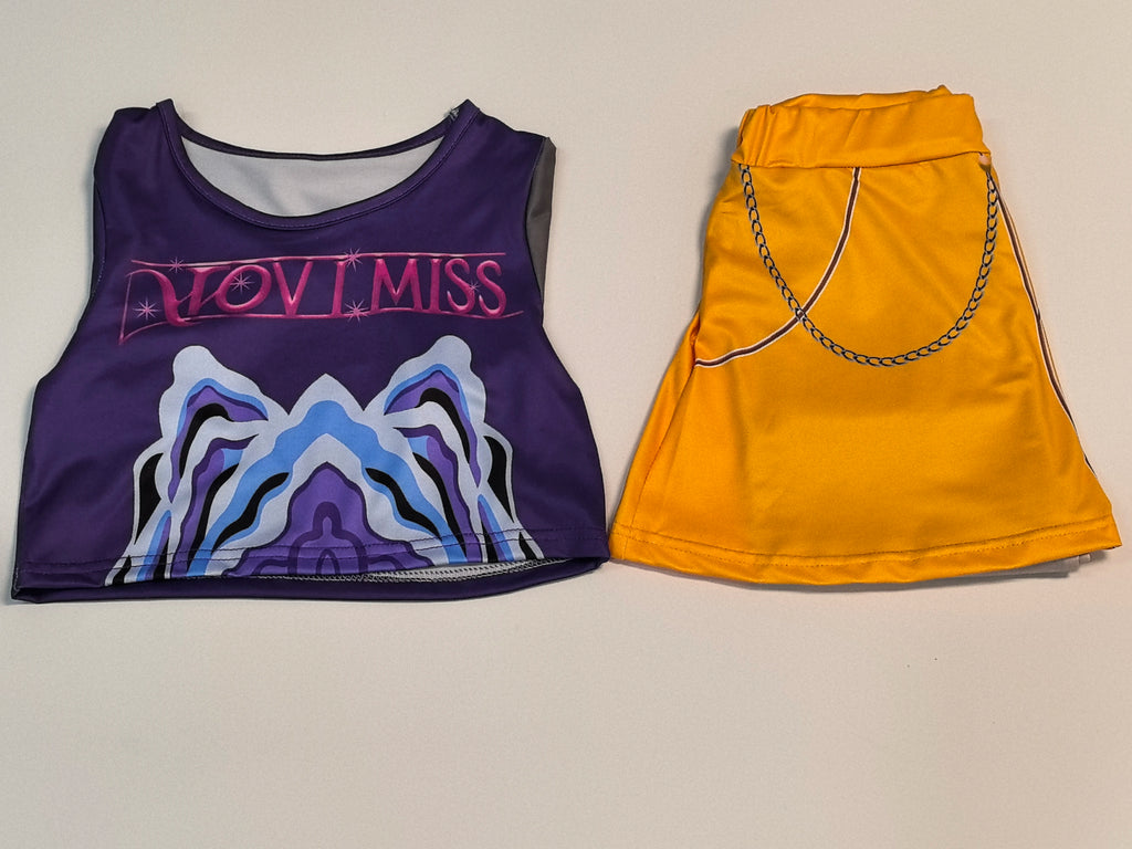 KPop Demon Hunters Rumi Mira Zoey Role Playing Costumes For Childrens Performances Halloween Costumes