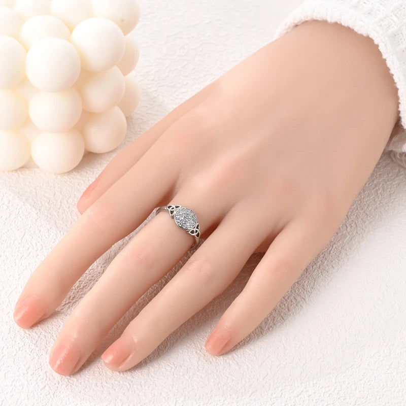 New Rings For Women 100% 925 Sterling Silver Star Moon Colorful Zircon Rings Fine Wedding Engagement Birthday Jewelry Gifts