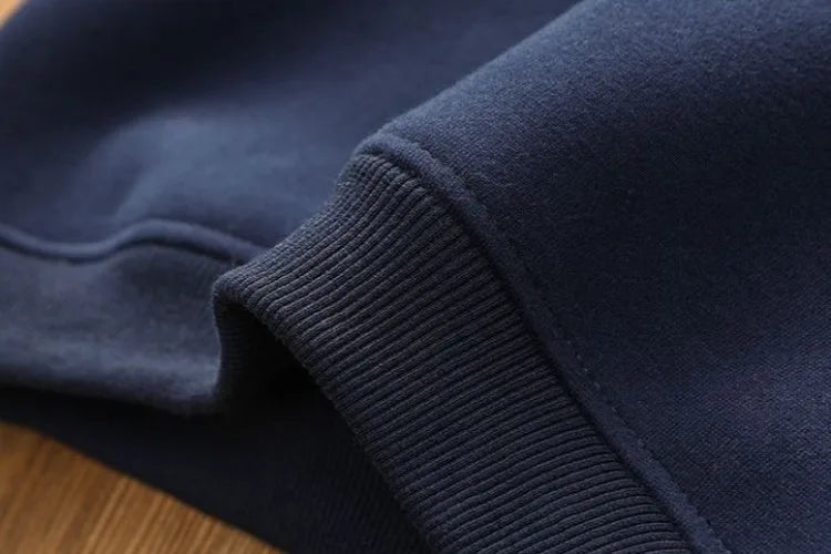 Boys' Big Kids Winter 2025 New Fake Two-Piece Fleece-Lined Mid-Collar Thickened Stylish Base Layer Sweatshirt Tops