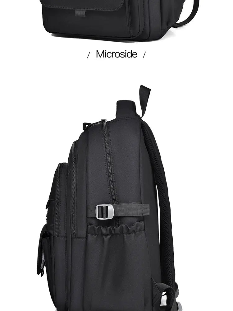 A Multi-layer Waterproof And Stylish Backpack Oxford Large-capacity Simple Commuter Out-of-town Student Backpack