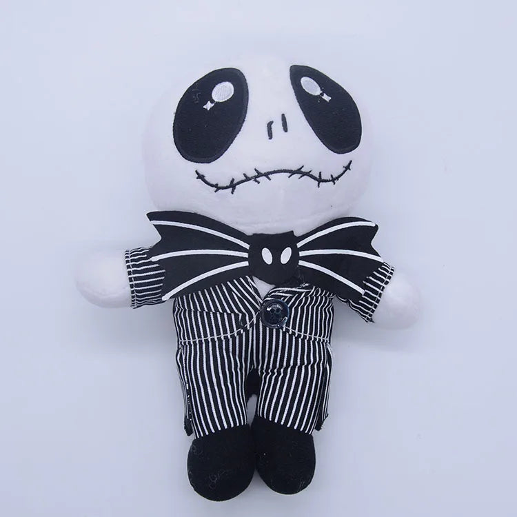 8 Style Cartoon Anime Skellington Dog Plush Toy Anime Cartoon JACK Bone Skeleton Skull Cosplay Santa Claus Soft Stuffed Toy Gift