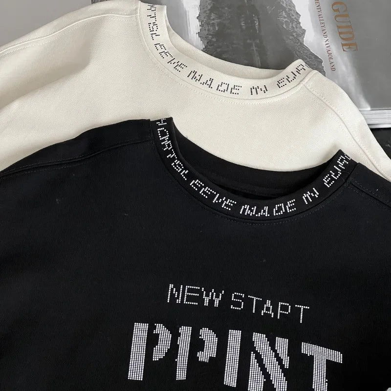 Cotton Undershirt T-shirt Children's Boy's Clothing Kids Top Bottom Clothes Set Boys Child Tee Spring Autumn Tshirt Junior Boys'