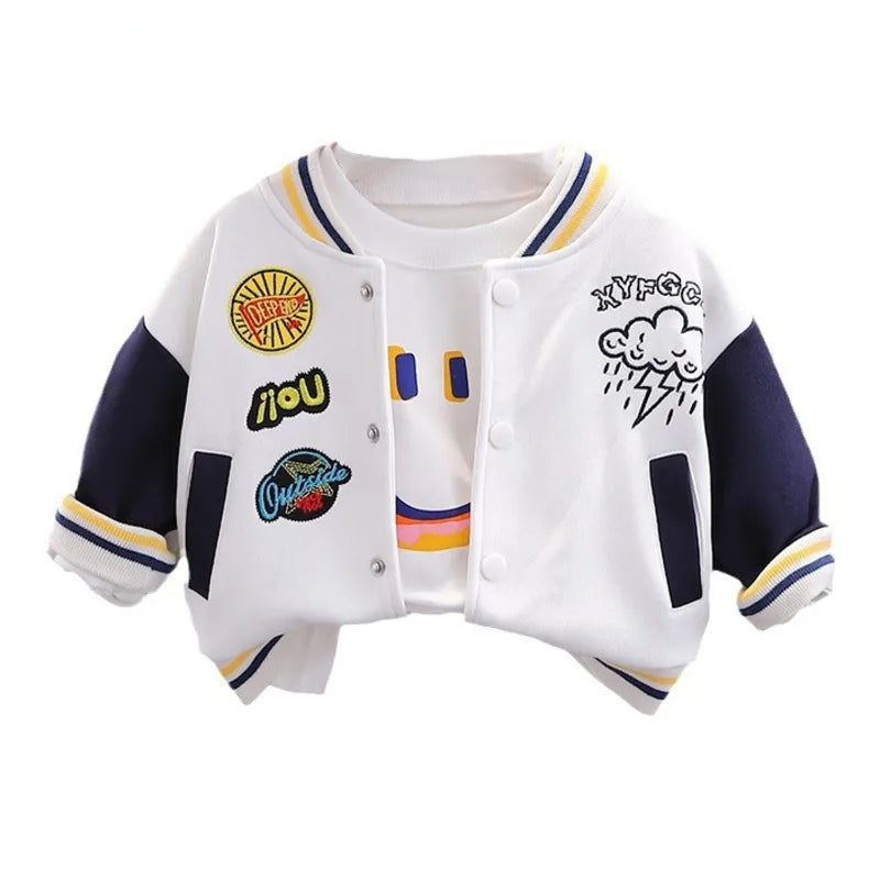 New Spring Autumn Baby Clothes Children Boys Girls Fashion Jacket Kids Coat Clothing Toddler Casual Costume Infant Sportswear