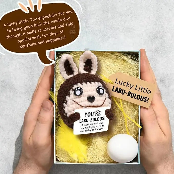 Appreciation Funny Positive Crochet Animals Emotional Support Handmade Graduation Birthday I Love You Gifts Handicrafts