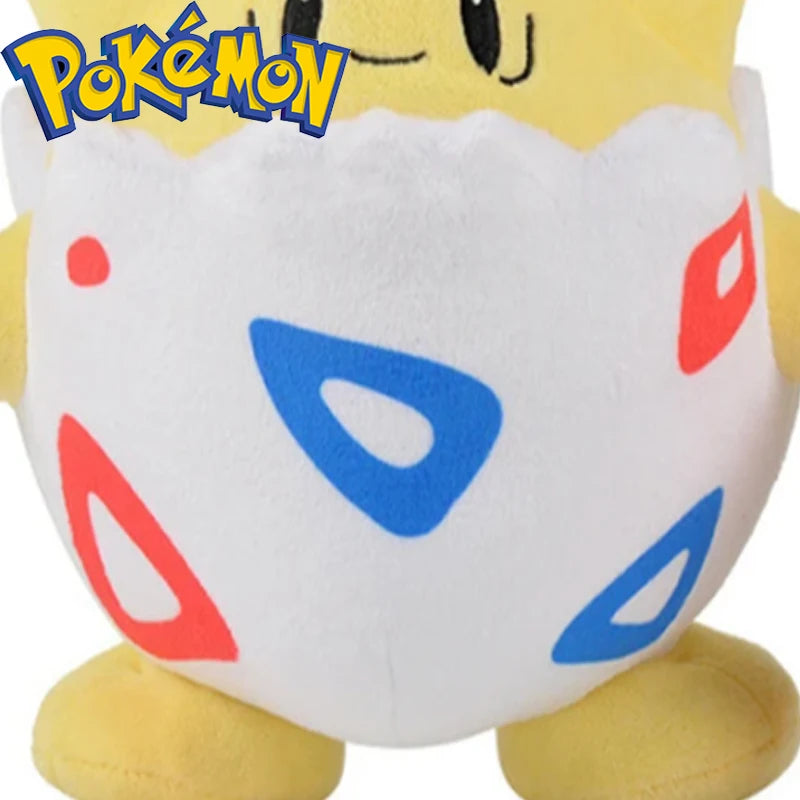 8 Inch Pokemon Cute Togepi Soft Stuffed Toy Animal Kawaii Anime Dolls Throw Pillow Birthday Gift for Kids Home Room Decoration