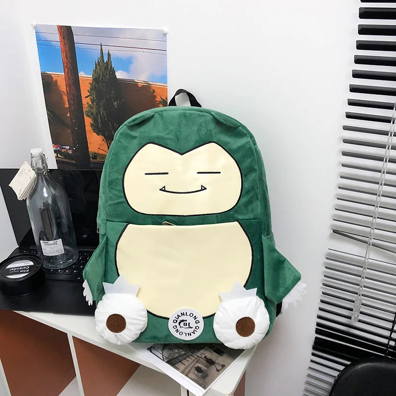 MINISO Switch Pokémon Cappy Beast Plush Backpack Couple Bag Large Capacity Backpack Gift Storage Toys Anime Accessories