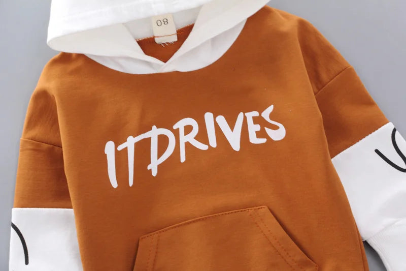 New Spring Autumn Baby Girl Clothes Children Boys Hoodies Pants 2Pcs/Sets Kids Outfits Toddler Casual Costume Infant Tracksuits