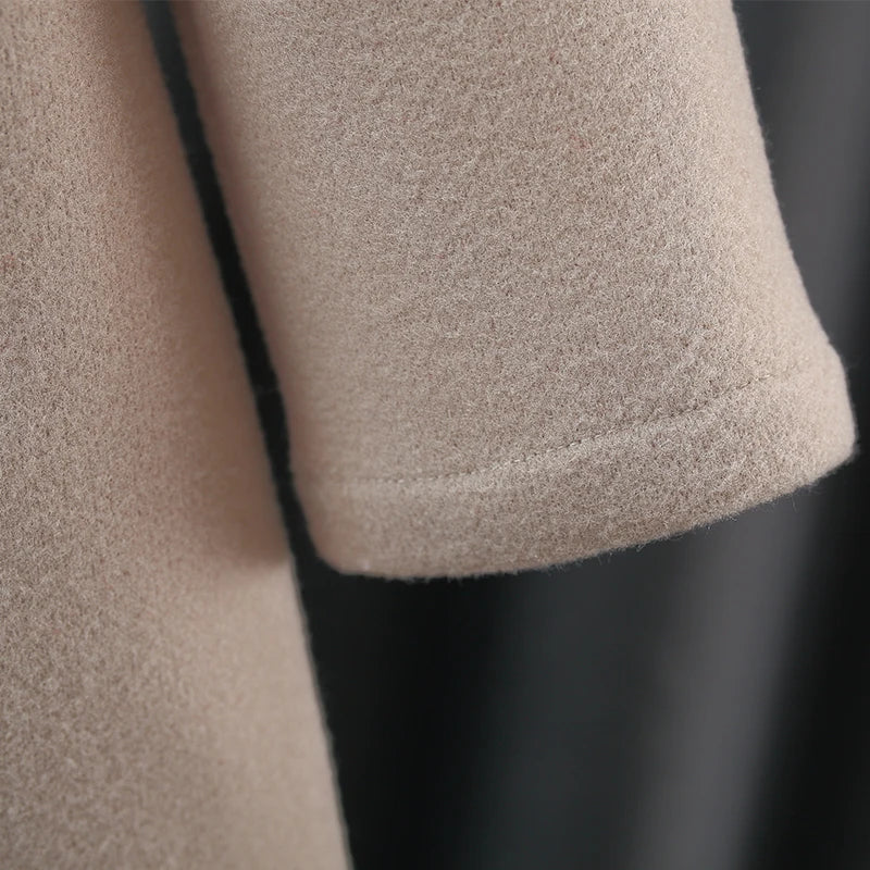 (6 Months -3 Years Old) New Korean Style Baby Girl Coat For Autumn And Winter, Sweet Bow Children'S Long Sleeved Clothes