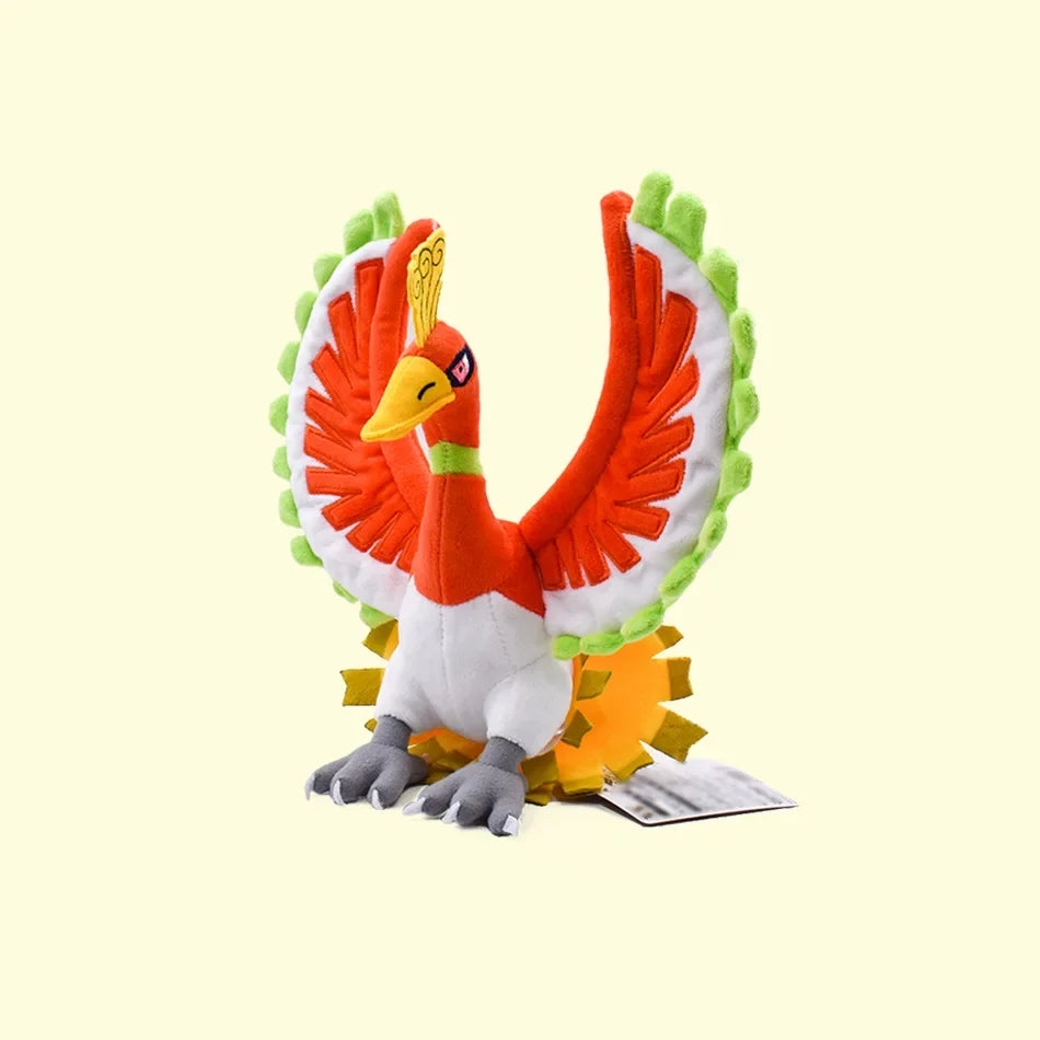 Anime Pokemon Galarian Zapdos Moltres Articuno Ho-Oh Plush Stuffed Doll Plush Toys Children Soft Pp Coton Kids Birhday Christmas