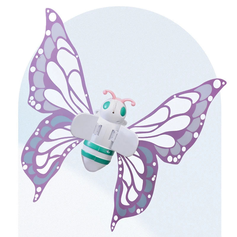 Sparkling butterfly elf wings, little girl's back decoration, children's electric music toys, holiday party props