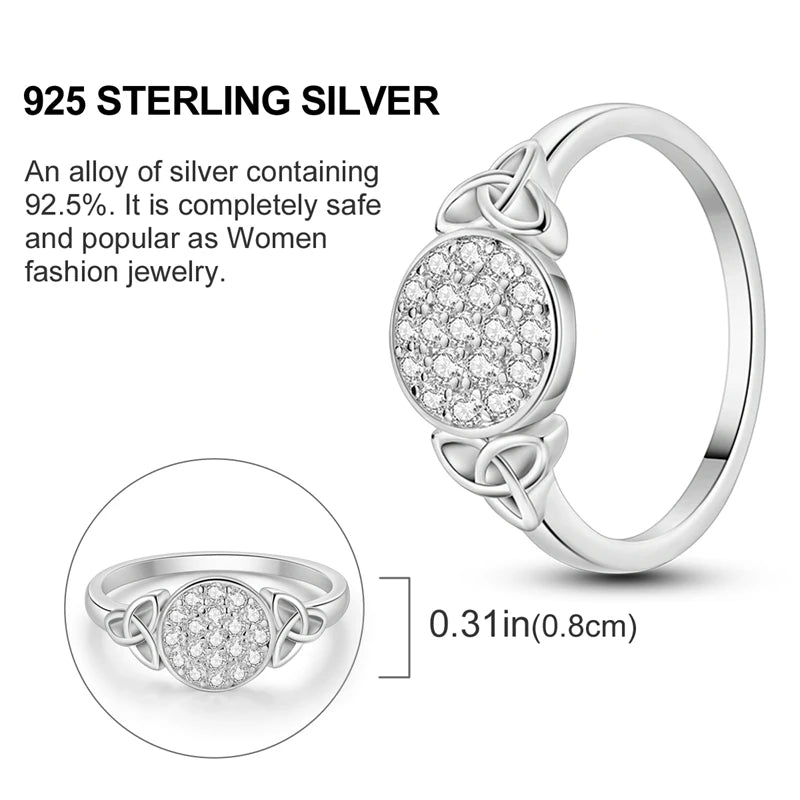 New Rings For Women 100% 925 Sterling Silver Star Moon Colorful Zircon Rings Fine Wedding Engagement Birthday Jewelry Gifts