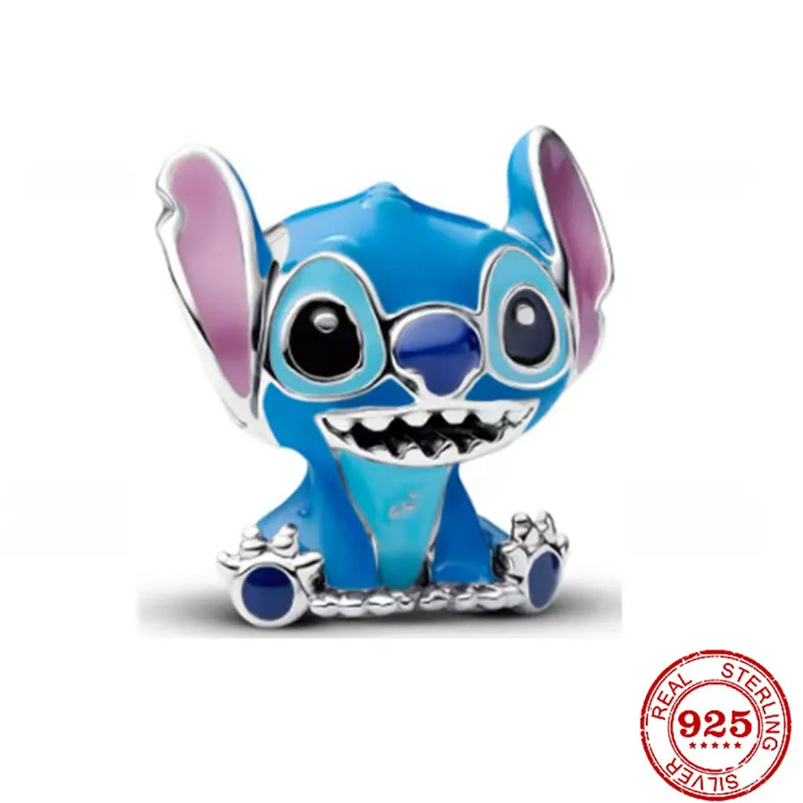 Marvel Disney Charm Beads 100% 925 Sterling Silver for DIY Bracelets Women's Jewelry Gifts Suitable for Original DLY