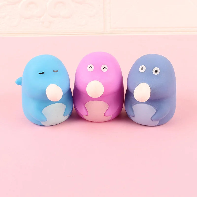 1PC Squeeze Toy Cute Bubble Squishy Toys Stress Relief Fidget Toy Squishy Balls Mermaid Unicorn Sloth Animals for Kids Adults