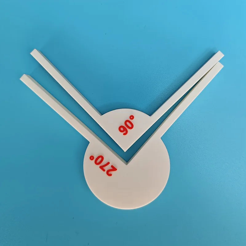 360 Degree Protractor Math Circle Protractors Mathematical Geometry Tool Angle Measurement Educational Toy for Student 3D Print