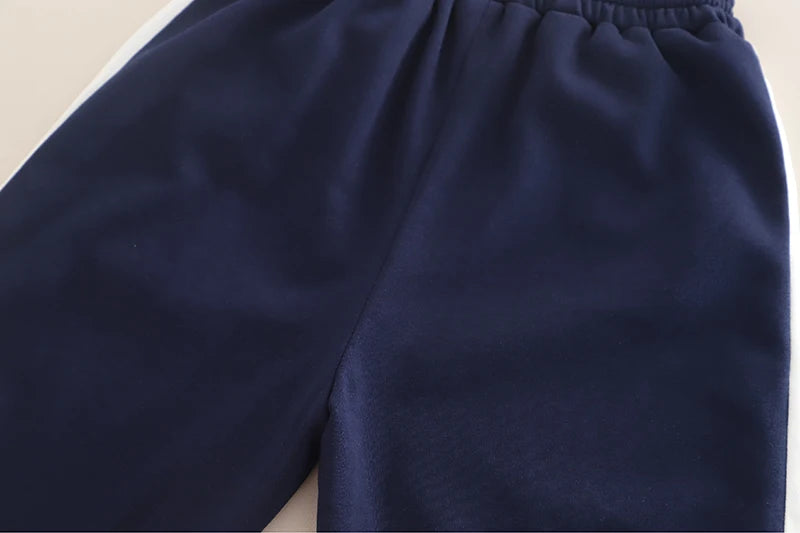 New Spring Autumn Baby Boys Clothes Suit Children Long Sleeved T-Shirt Pants 2Pcs/Sets Kids Girls Clothing Set Infant Tracksuits