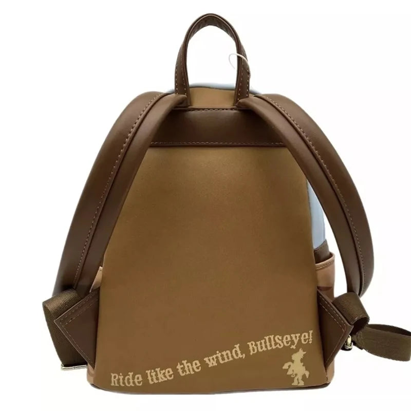 Loungefly Pixar Toy Story 1-4 Series Rex Buzz Lightyear Woody Lotso Cosplay Mini Backpack Purse