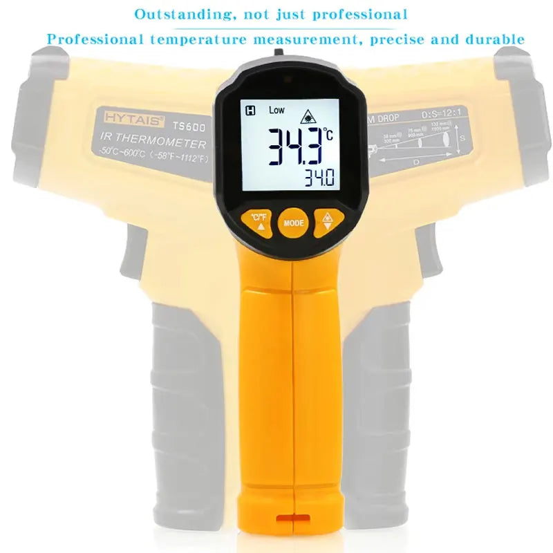 Handheld Non Contact Heat Laser Temperature Gun Digital Infrared Thermometer Gun for Cooking,BBQ,Pizza Oven,-58℉~1022℉(-50℃~600℃