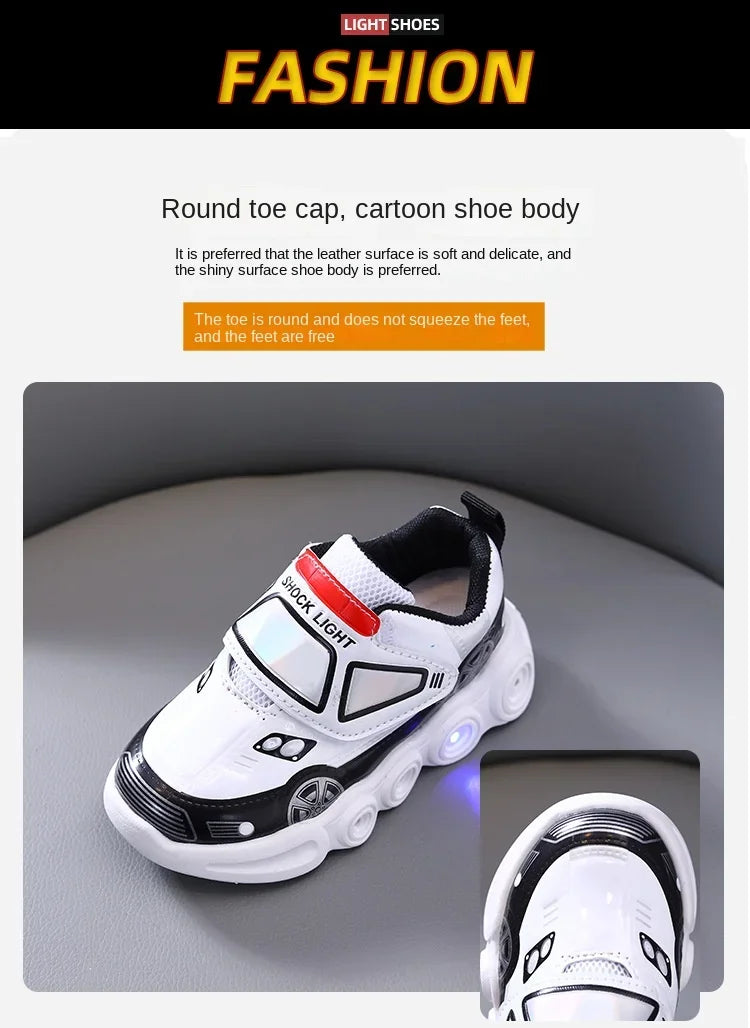 0-6Years Children Glowing Sneakers Kids Luminous SneakersBoys Girls Led  Lighted Sneakers Toddler Outdoor Shoes Casual Shoes