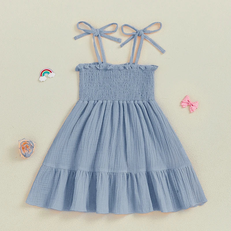 Sweetheart Neckline Floral Print Ruffle Sleeveless Dress Vintage Boho Chic Summer Sundress for Girls