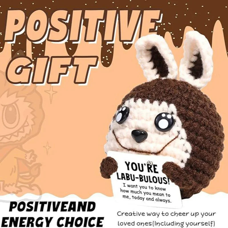 Appreciation Funny Positive Crochet Animals Emotional Support Handmade Graduation Birthday I Love You Gifts Handicrafts
