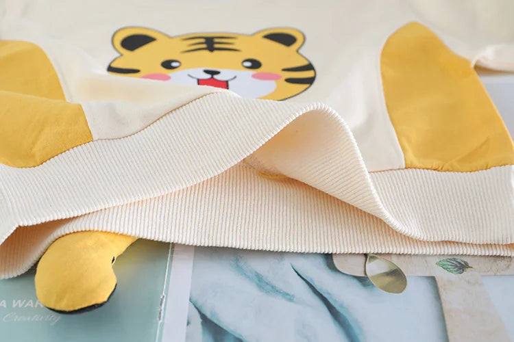 New Spring Autumn Baby Clothes Children Boys Girls Cartoon T-Shirt Pants 2Pcs/Sets Toddler Casual Costume Infant Kids Tracksuits