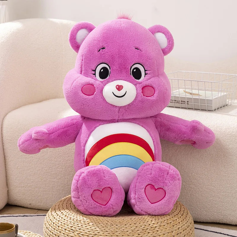 8Colours Care Bear Plush Stuffed Toys Cute Bear Plush Dolls Home Car Decoration Plush Pillow Boys Girls Birthday Doll Gift