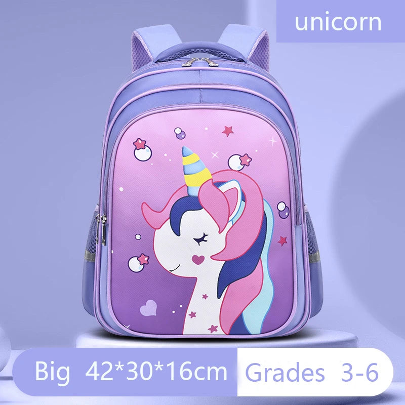 Kids Backpack for Boys Astronauts Schoolbag for Children Teens Elementary Middle Girl Unicorn School Bags Waterproof Backpacks