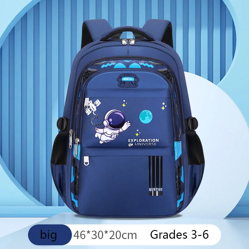 Backpack for Boys Schoolbag for Kids Children Teens Girls Elementary Middle Waterproof Lightweight Kid Bookbag Backpacks Daypack