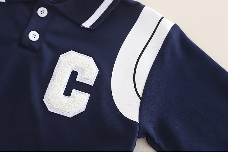 New Spring Autumn Baby Boys Clothes Suit Children Long Sleeved T-Shirt Pants 2Pcs/Sets Kids Girls Clothing Set Infant Tracksuits