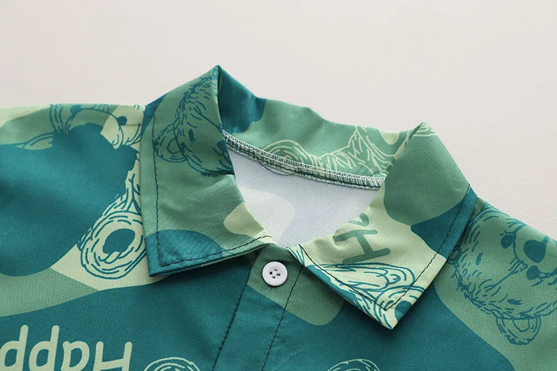 New Summer Baby Clothes Suit Children Boys Casual Shirt Shorts 2Pcs/Sets Toddler Sports Costume Infant Outfits Kids Tracksuits