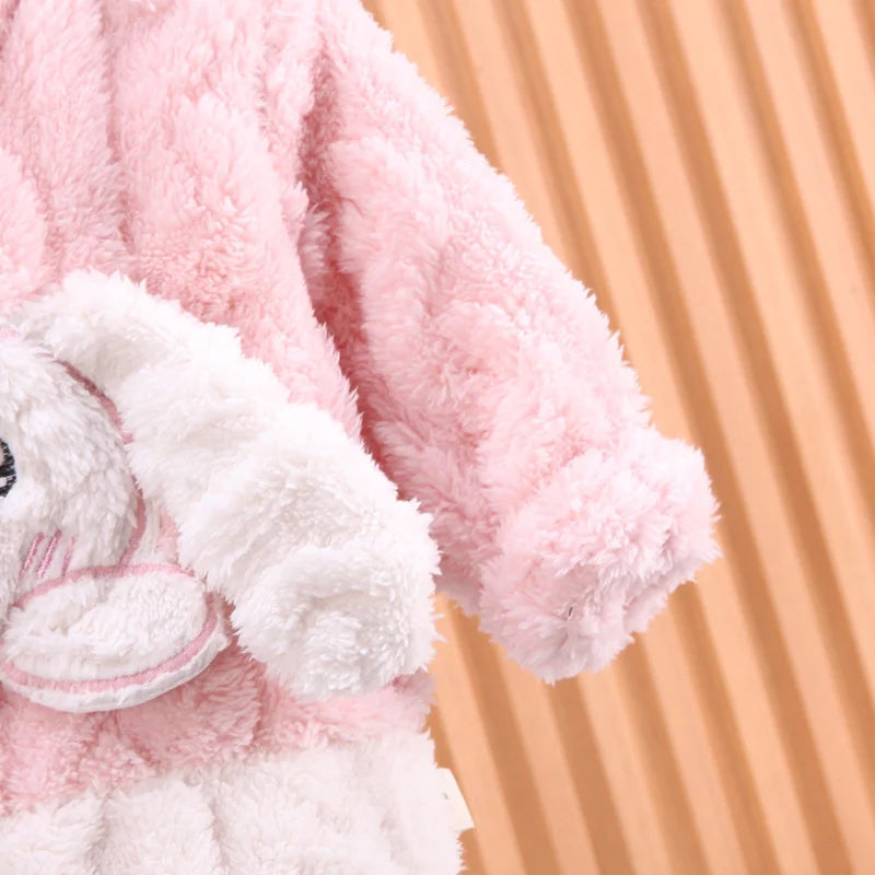 New Winter Baby Girls Clothes Children Sleepwear Infant Fashion Warm T-Shirt Pants 2Pcs/Sets Toddler Casual Costume Kids Pajamas