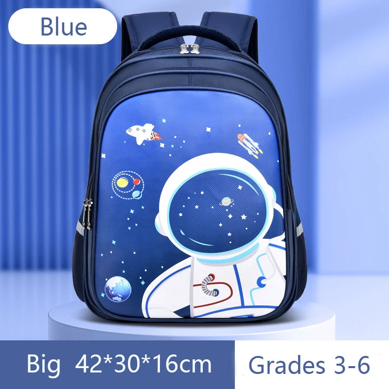 Kids Backpack for Boys Astronauts Schoolbag for Children Teens Elementary Middle Girl Unicorn School Bags Waterproof Backpacks